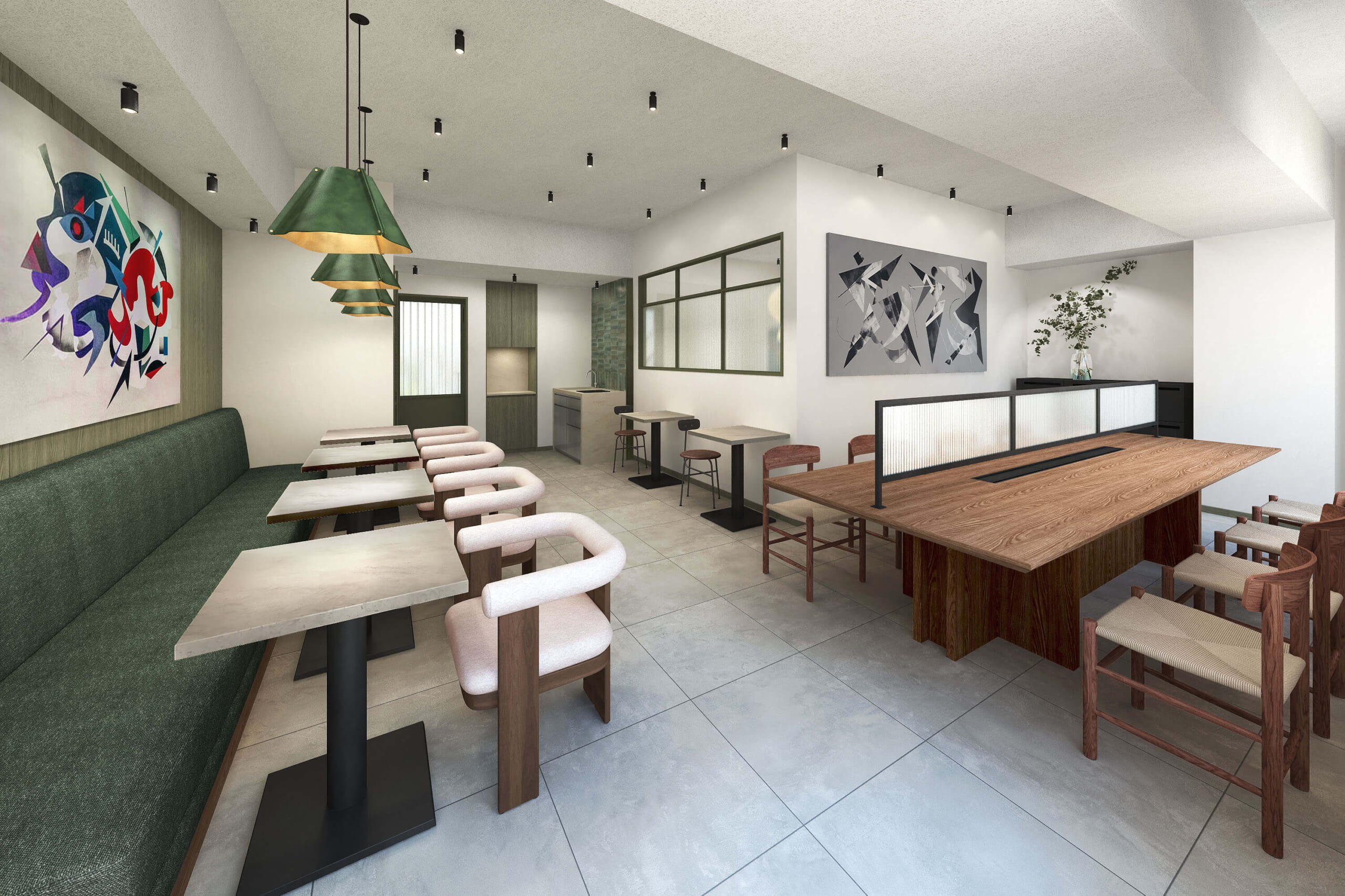 ▲共用ラウンジ 内装イメージ