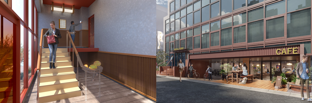 ▲外観/エントランスイメージ　