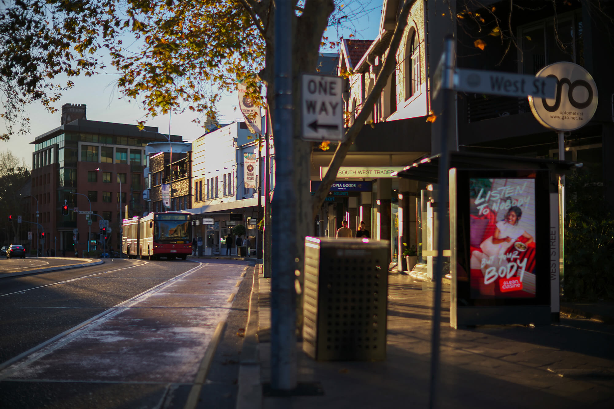▲新旧の建物が調和するシドニーの街並み
