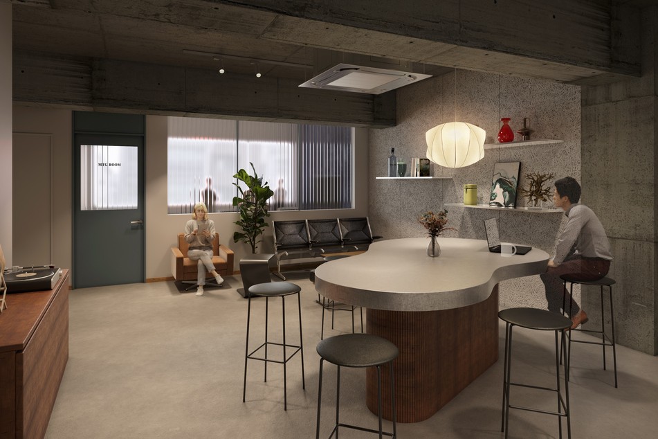 ▲2F 共用ラウンジイメージ