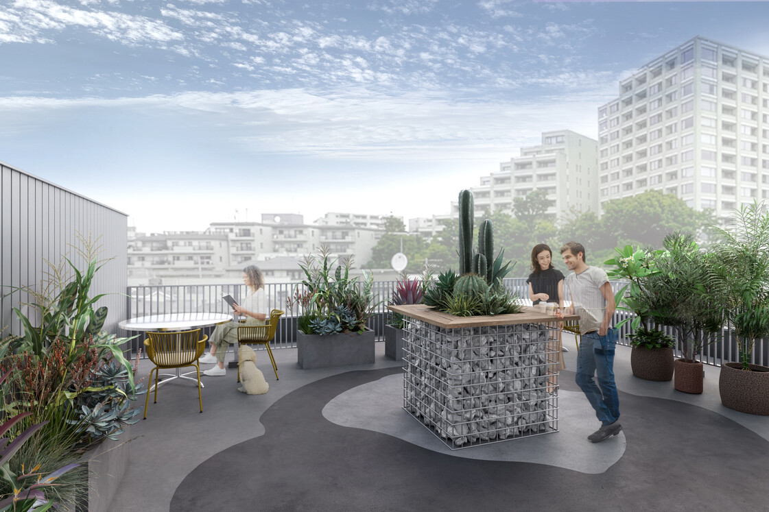 ▲4F ルーフトップテラスイメージ